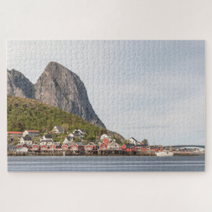 Lofoten-visserij dorp - Noorwegen Legpuzzel
