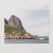 Lofoten Vist het dorp Briefkaart (Voorkant)