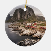 Lofoten Vist het dorp Hamnoya