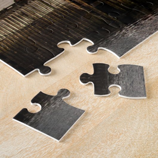 Lofoten Vist het dorp Legpuzzel (Zijkant)