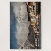 Lofoten Vist het dorp Legpuzzel (Verticaal)