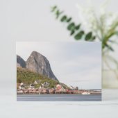 Lofoten Vist het dorp Noorwegen (Staand voorkant)