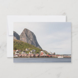 Lofoten Vist het dorp Noorwegen
