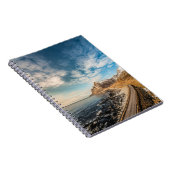 Lofoten Weg Landschapsfoto  Notitieboek (Rechterzijde)
