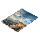 Lofoten Weg Landschapsfoto  Notitieboek (Linkerzijde)