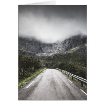 Lofoten Weg naar Nusfjord, Noorwegen