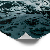 Lofoten Winter Mountain Natuur Foto Poster (Hoek)