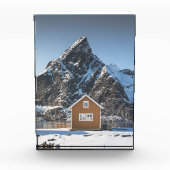 Lofoten Yellow Cabin Fotoblokken (Voorkant)