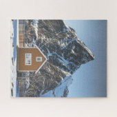 Lofoten Yellow Cabin Legpuzzel (Horizontaal)
