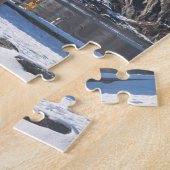 Lofoten Yellow Cabin Legpuzzel (Zijkant)