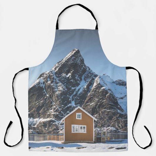 Lofoten Yellow Cabin Schort (Voorkant)