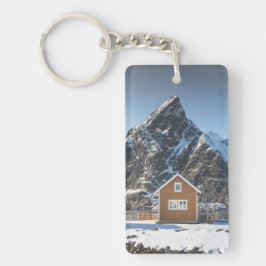 Lofoten Yellow Cabin Sleutelhanger