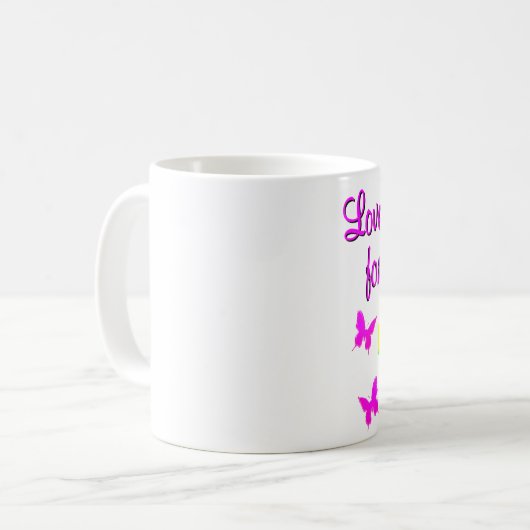 LOFPRIJZING VOOR GOD 90STE VERJAARDAG KOFFIEMOK (Voorkant links)