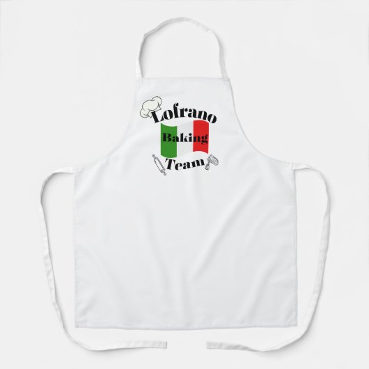 Lofrano Baking Team schort (Voorkant)