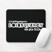 Lofrequentie Logo2 Mousemat Muismat (Met muis)