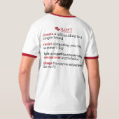 Loft "Alleen een schrijver kan..." Shirt (Achterkant)