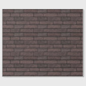 Loft, baksteen cadeaupapier (Vlak)