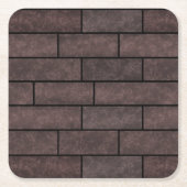 Loft, baksteen kartonnen onderzetters (Voorkant)