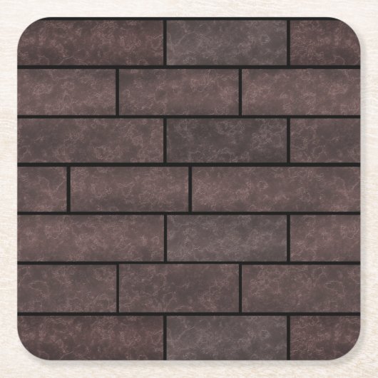 Loft, baksteen kartonnen onderzetters (Voorkant)