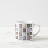 Loft bakstenen keramische stenen muur stijl marmer espresso kop (Rechts)