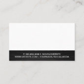 Loft keuken en trap | Onroerend goed Visitekaartje (Achterkant)