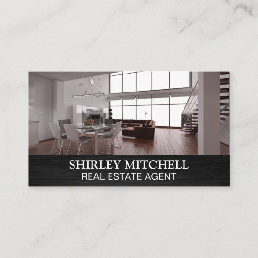 Loft keuken en trap | Onroerend goed Visitekaartje (Voorkant)