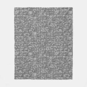 Loft, marmer fleece deken