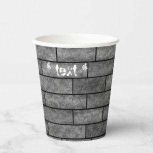 Loft, marmer papieren bekers