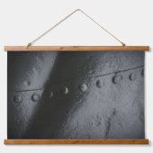 Loft stijl minimalistische black metal hangend wandkleed (Voorkant 2)