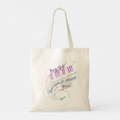 Loftasnul voor muziek tote bag (Achterkant)