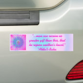 Lofttigheid6 Bumpersticker (Op auto)