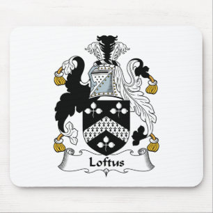 Loftus Family Crest Muismat