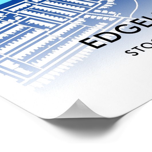 Loftus Road Poster, de thuisbasis van Queens Park  Poster (Hoek)