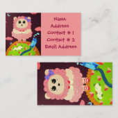 Lofty Ideals Personal Namecard Visitekaartje (Voorkant / Achterkant)