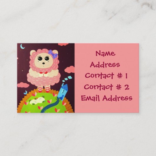 Lofty Ideals Personal Namecard Visitekaartje (Voorkant)