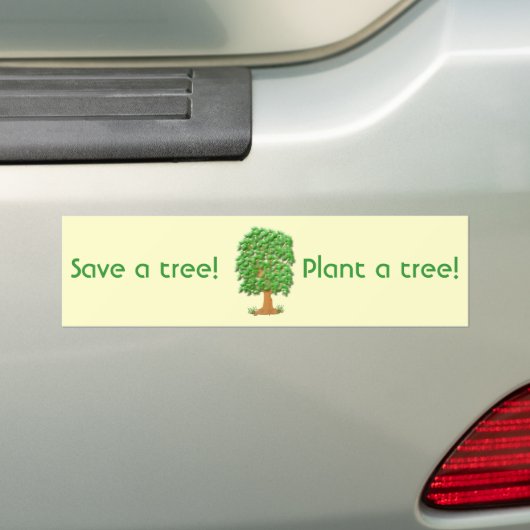 Lofty Tree Bumpersticker (Op auto)