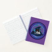 Lofty Weasel Spiral Notitieboek (Paars) (Binnen)
