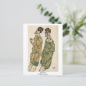 lofzang van Egon Schiele Briefkaart (Staand voorkant)