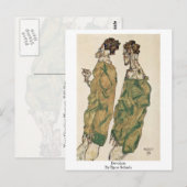 lofzang van Egon Schiele Briefkaart (Voorkant / Achterkant)