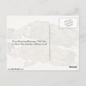 lofzang van Egon Schiele Briefkaart (Achterkant)