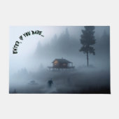 Log Cabin bij het Haunted Lake Deurmat (Voorkant)