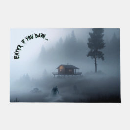 Log Cabin bij het Haunted Lake Deurmat