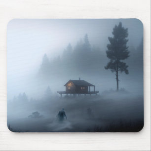Log Cabin bij het Haunted Lake Muismat
