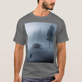 Log Cabin bij het Haunted Lake T-shirt