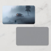 Log Cabin by the Haunted Lake Visitekaartje (Voorkant / Achterkant)