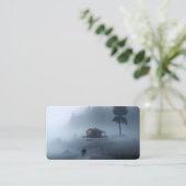 Log Cabin by the Haunted Lake Visitekaartje (Staand voorkant)