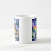 Log Cabin - Kerstmis Koffiemok (Center)