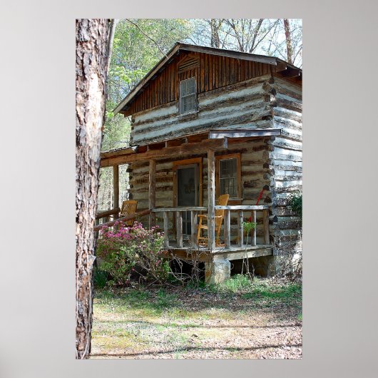 Log Cabin Poster (Voorkant)