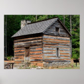  log Cabin Poster (Voorkant)