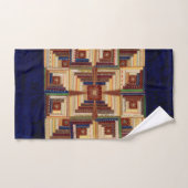 Log Cabin quilt Bad Handdoek (Handdoek)